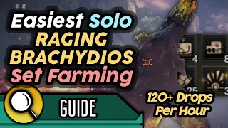 EASIEST Raging Brachydios Armour/Weapons Farming - No Kills Needed, 100+ Drops Per Hour! | MHW IB