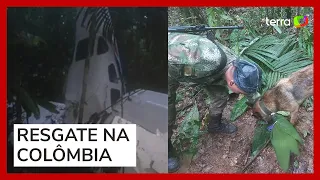 Crianças são encontradas com vida após queda de avião na Colômbia