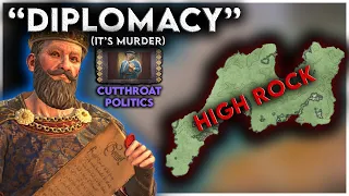 Using NOBLE BRETON DIPLOMACY to Unite High Rock - Crusader Kings 3 - Elder Kings 2 - Gigachad Story