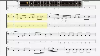 Beatles The   Everybody 's Got Something To Hide Except Me And My Monkey BASS GUITAR TABLATURE