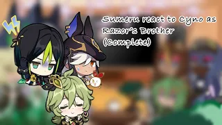 Sumeru react to Razor as Cyno’s Brother!||full||1/1||credits in description!!||