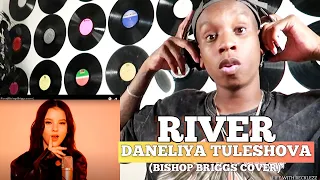 Daneliya Tuleshova - River (Bishop Briggs cover) REACTION | SHE SOUNDS AMAZING! 😱💥