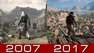 Assassin's Creed 2007 vs 2017: The Beginnings Compared