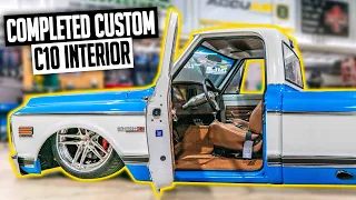 '72 C10 Center Console Fabrication & Final Interior Assembly! - LS Swapped Chevy C10 - Ep. 14