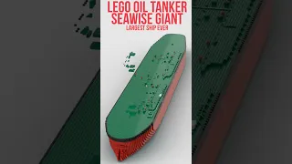 LEGO Oil Tanker Seawise Giant construction Timelapse #timelapse #legoship