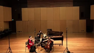 Felix Mendelssohn - Piano Trio No. 1 in D minor, Op. 49, 4th movt　メンデルスゾーン：ピアノ三重奏第一番ニ短調Op.49、第四楽章