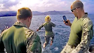 Navy Swim Call Africa