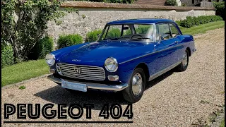 PEUGEOT 404 COUPE de 1965 vendue chez GT VINTAGE CLASSIC CARS
