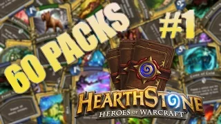 Hearthstone: Classic 60 Pack Opening #1 / Открываем 60 классических паков #1