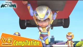 Vir The Robot Boy | Non Stop Action | Cartoon For Kids | Compilation 60