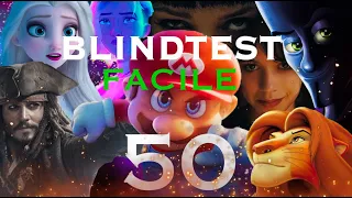 BLINDTEST NIVEAU FACILE 2 (50 extraits)