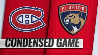 12/28/18 Condensed Game: Canadiens @ Panthers