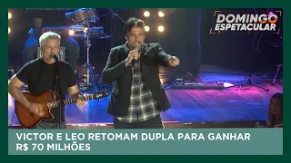 Victor e Leo retomam dupla para ganhar R$ 70 milhões | Domingo Espetacular - Giro dos Famosos