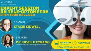 Expert Session On Tele-Optometry February 1st 2024