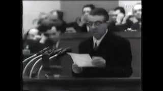 Enver Hoxha Speech in Moscow (1960)