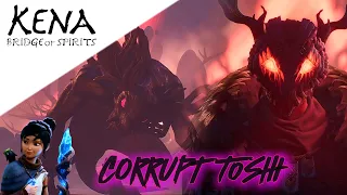 FINAL BOSS KENA BRIDGE OF SPIRITS VS CORRUPT  TOSHI & CORRUPT ROT GOD