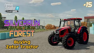 Buying New Zetor Crystal HD 170Hp Tractor and Testing - Ep.15 - #silverrunforest #farmingsimulator22