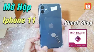 Mở hộp Iphone 11 Lock - 5,5 củ Đắt có Xắt ra Miếng. Check Shop Bán Iphone Uy Tín trên Shopee