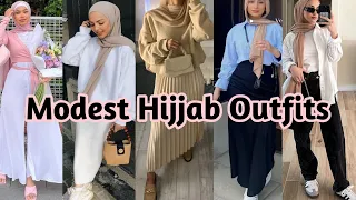 Modest Hijjab Outfits 2024 | Casual Wear Hijjab Outfits with top | Casual Summer Hijjab Outfits |