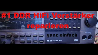 RFT Tonica RX 80/81 Hifi Verstärker