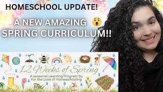 Must-have Homeschool Curriculum For Spring?! First Impressions & Homeschool Curriculum Update