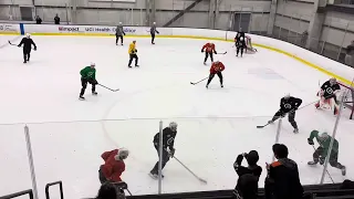 4/16 Ducks practice feat. Cutter Gauthier