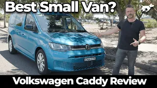 Volkswagen Caddy 2022 review | new Golf-based small van tested | Chasing Cars