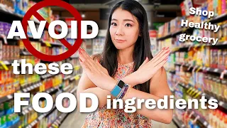 Top 9 ingredients to AVOID in food we eat from grocery store|Healthy grocery shop with me