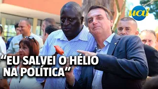 Bolsonaro exibe medalha recebida por salvar soldado negro: "me chamam de racista"