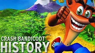 History of - Crash Bandicoot (1996-2010)
