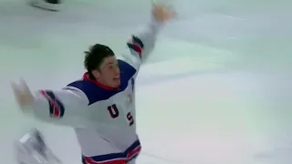 Ryan Leonard's Gold Medal Winning Overtime Goal vs Sweden | 2023 U18 Men's Worlds