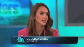 Jessica Alba Visits The Doctors!