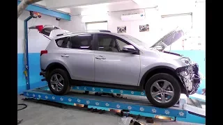 Toyota RAV 4.  Прямиком из Америки в Каховку. Двойной удар.