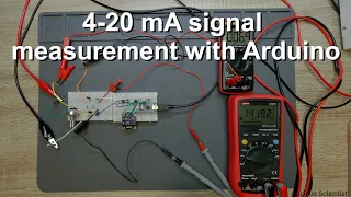 4-20 mA signal measurement with Arduino