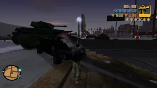 GTA 3 Liberty City Beta 4.0 Subway Massacre + Six Star Escape