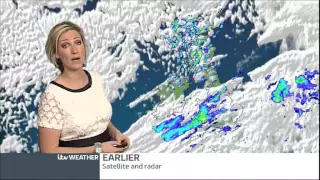 Becky Mantin ITV Weather 2015 01 12