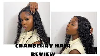 13X6 TRANSPARENT/HD DEEP WAVE FRONTAL ft. CRANBERRY HAIR | FUNKE ADESH #hdlace #hdlacewig