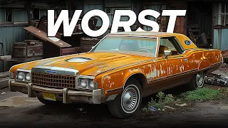 20 WORST American Muscle CARS In US History!