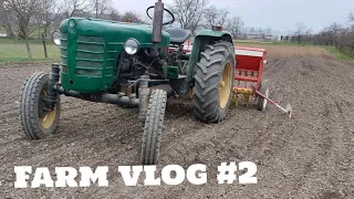 Sejba jačmena/Zetor 4011/Semo Reform 88/ POV engine sound/farmvlog#2