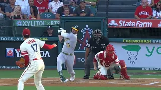 Shohei Ohtani Strikes Out 7 vs. Athletics