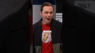 The Big Bang Theory | Sheldon: I Call Her Meemaw. You Have Your Own Meemaw #shorts #thebigbangtheory