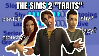 A deep dive into Sims 2 traits because its attention to detail is ✨️S Tier✨️