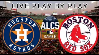 Houston Astros @ Boston Red Sox 2021 ALCS Game 5 | LIVE Play By Play & Reaction