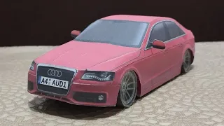 Making a Audi A4 car out of paper. @FeridMemmedli-09.02