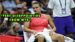 Aryna Sabalenka criticizes WTA for poor handling of 2023 Finals #dissapointed #tennis