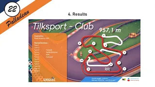 How long are the Tracks in Circuit Superstars?