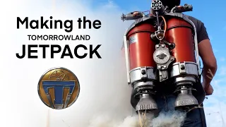 Making the Tomorrowland Jetpack DIY replica build