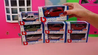 Bburago 1/43-VW Polo GTI, Lamborghini Centenario. Unboxing toy cars Bburago 1/43.