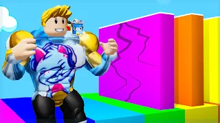 Noob VS Roblox Punch Wall Simulator