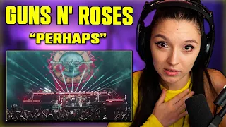 Guns N' Roses - Perhaps | FIRST TIME REACTION | (Official Music Video)